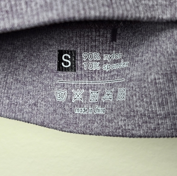 Gymshark Cross Back Purple Camo Sports Bra, Size Small - Picture 3 of 3